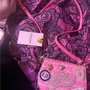 Juicy Couture run the world Mini Flap Bag